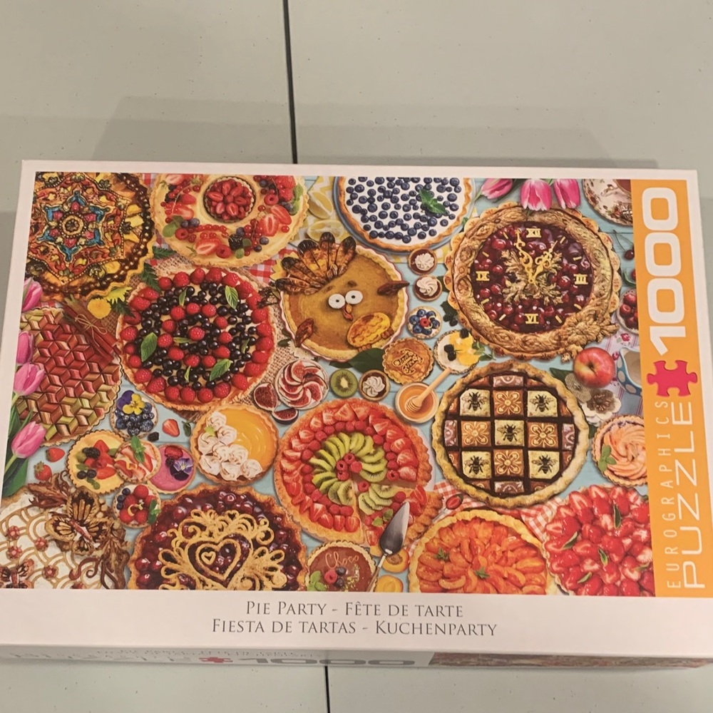 Eurographics Pie Party Puzzle - 1000 Pieces